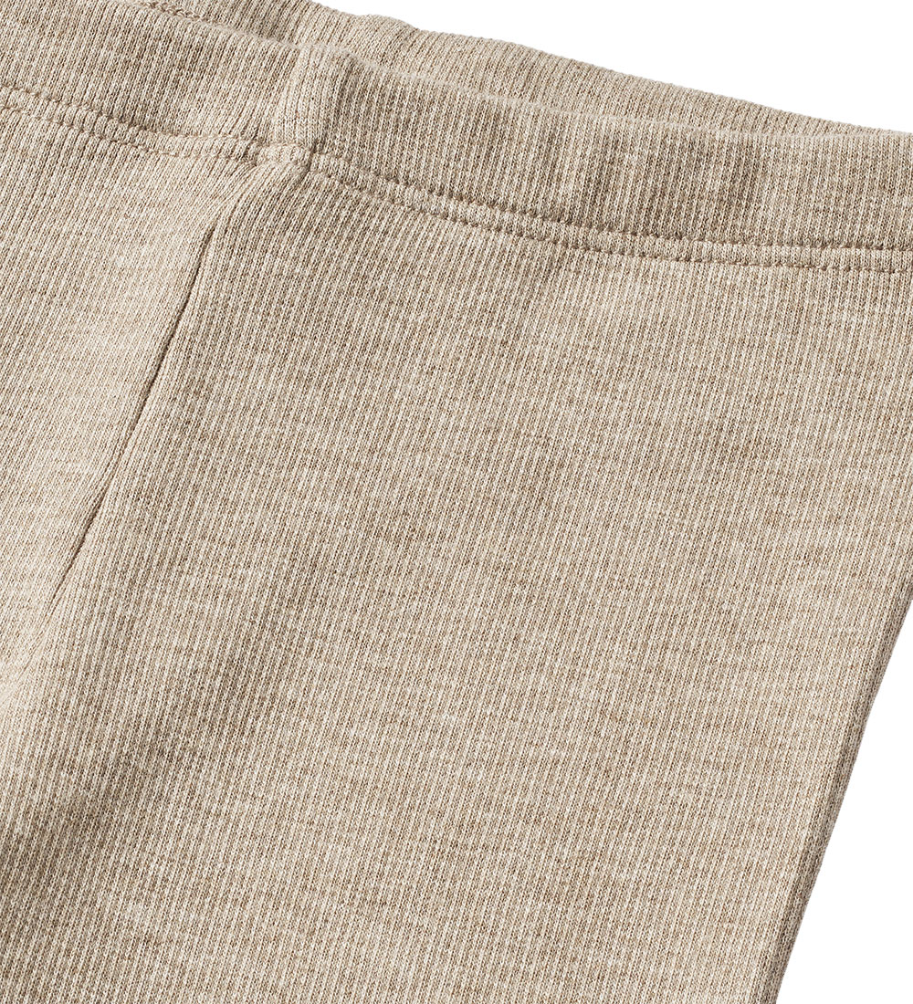 Wheat Leggings - Rib - Maddy - Gravel Melange