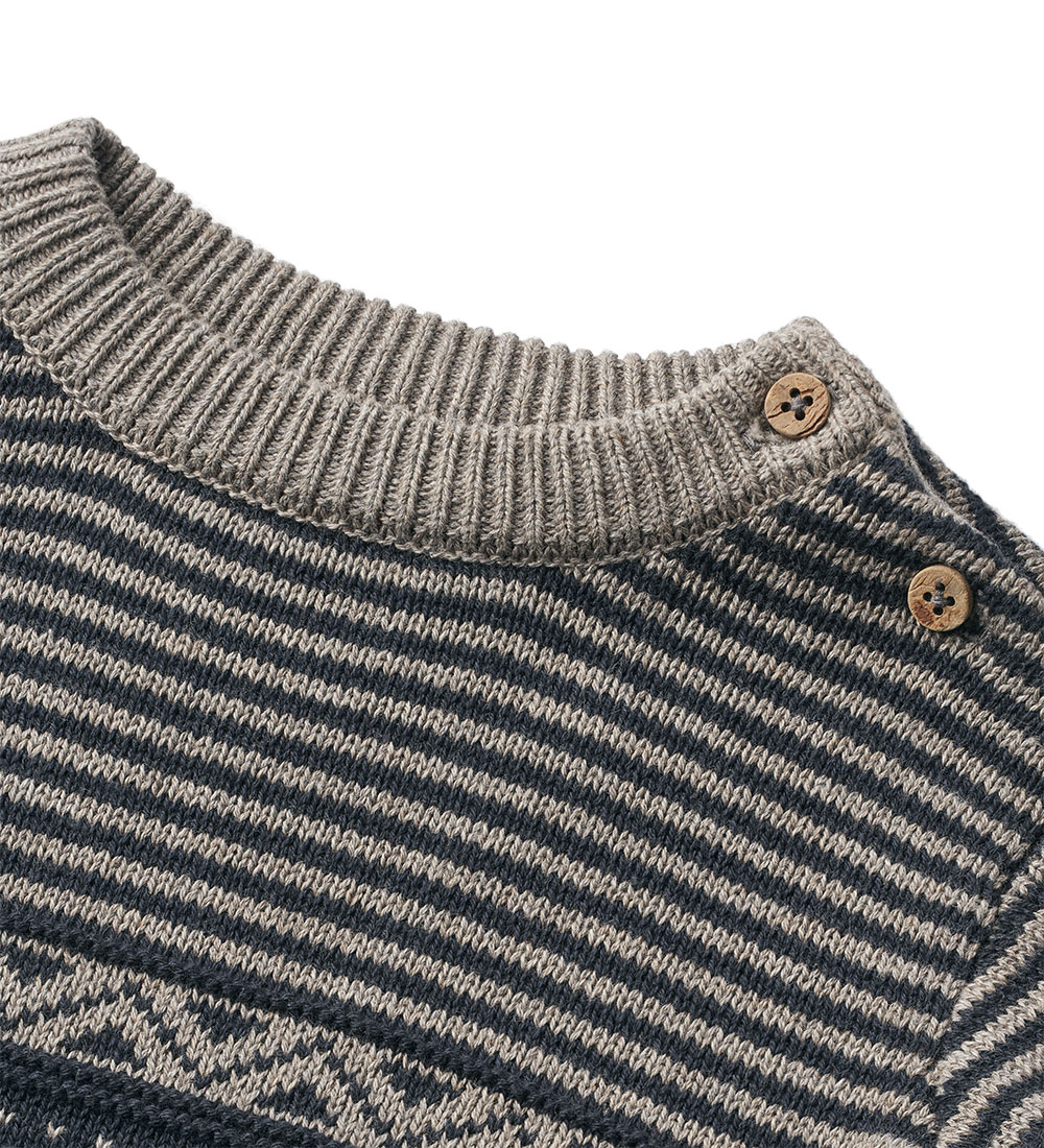 Wheat Bluse - Strik - Janus - Navy