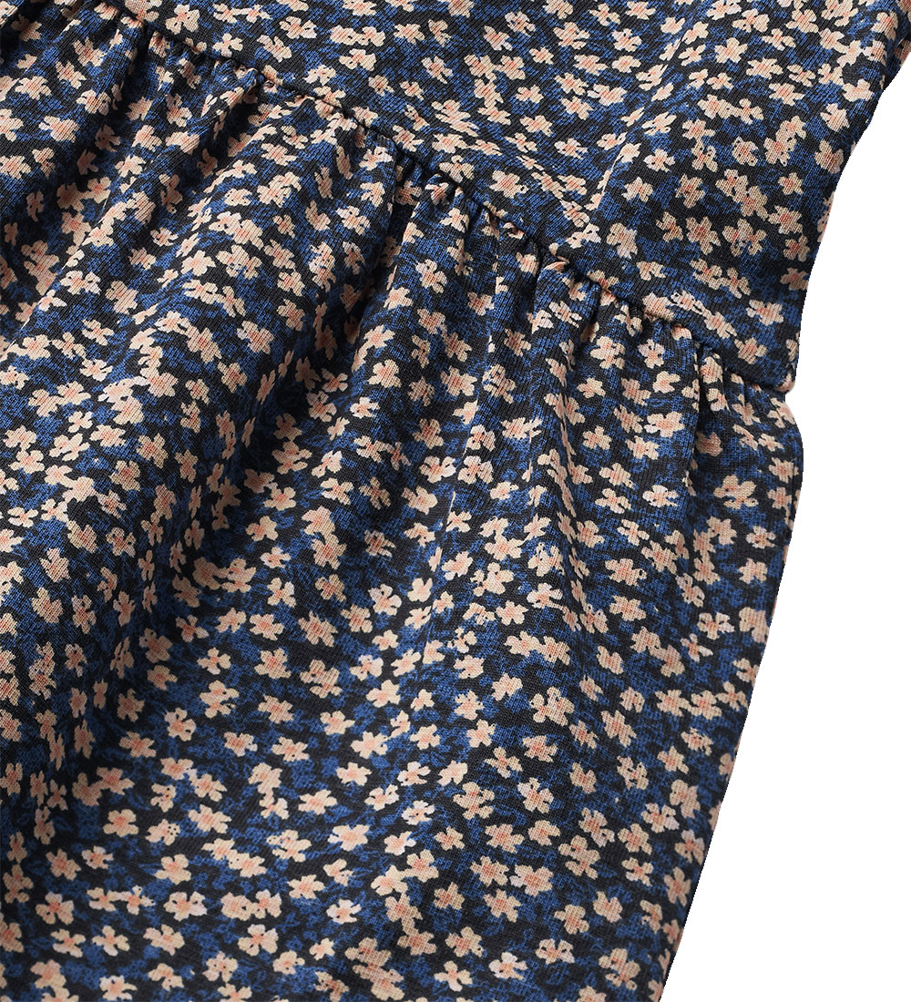 Wheat Kjole - Sessa - Blue Flowers