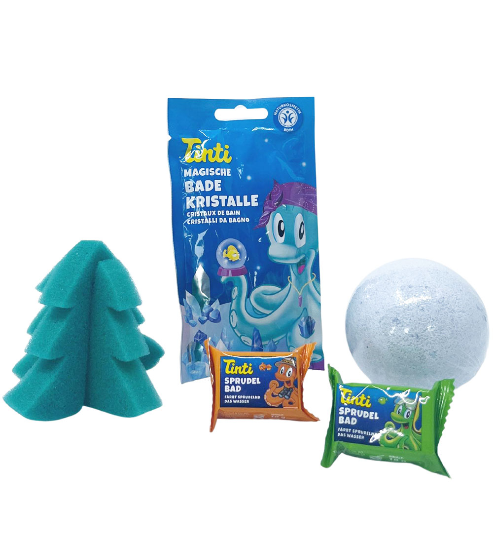 Tinti Bath Bomb - Christmas Bird House