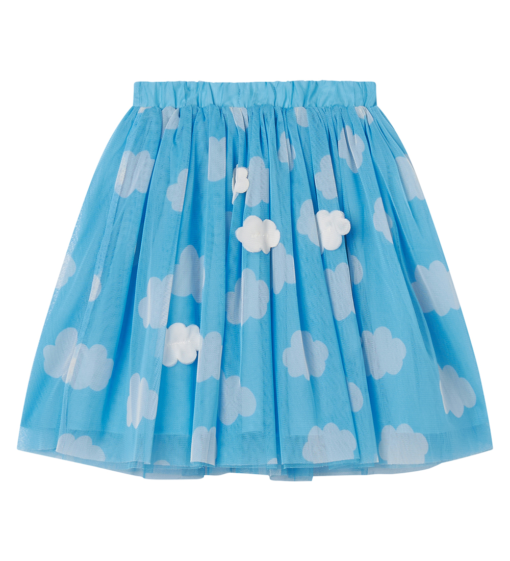 Stella McCartney Kids Tylnederdel - Lyseblå m. Skyer