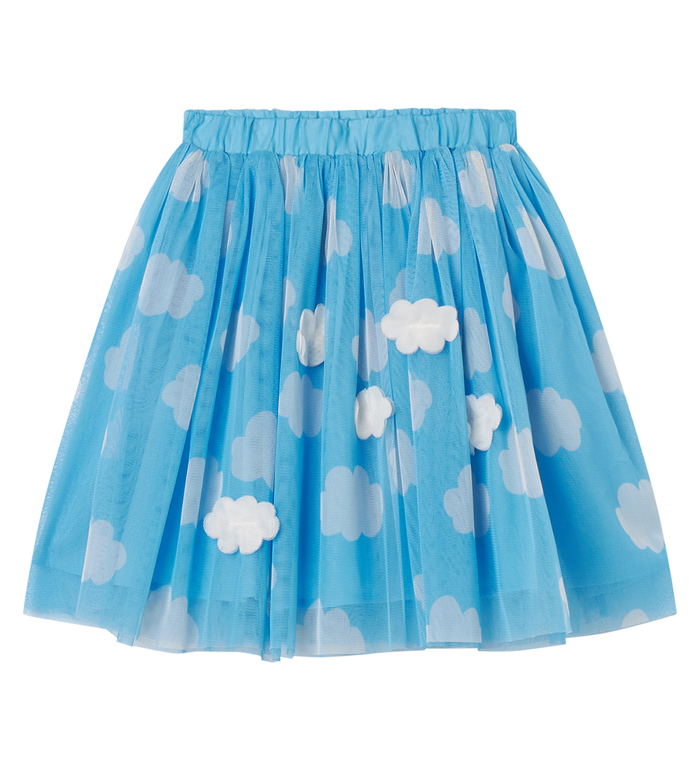 Stella McCartney Kids Tylnederdel - Lyseblå m. Skyer