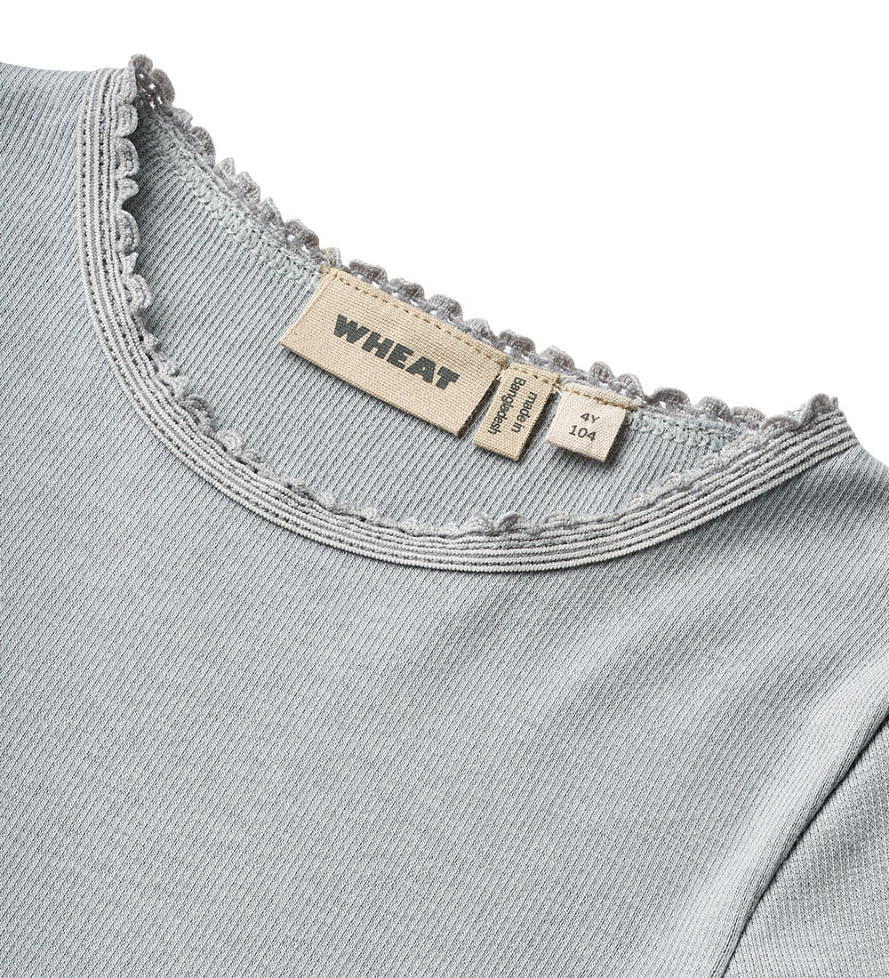 Wheat Bluse - Rib - Reese - Cloudy Sky