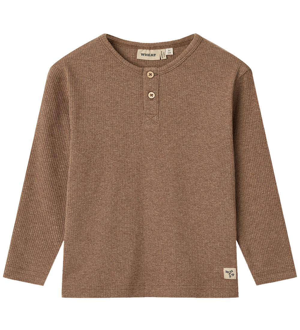 Wheat Bluse - Rib - Morris - Coffee Melange