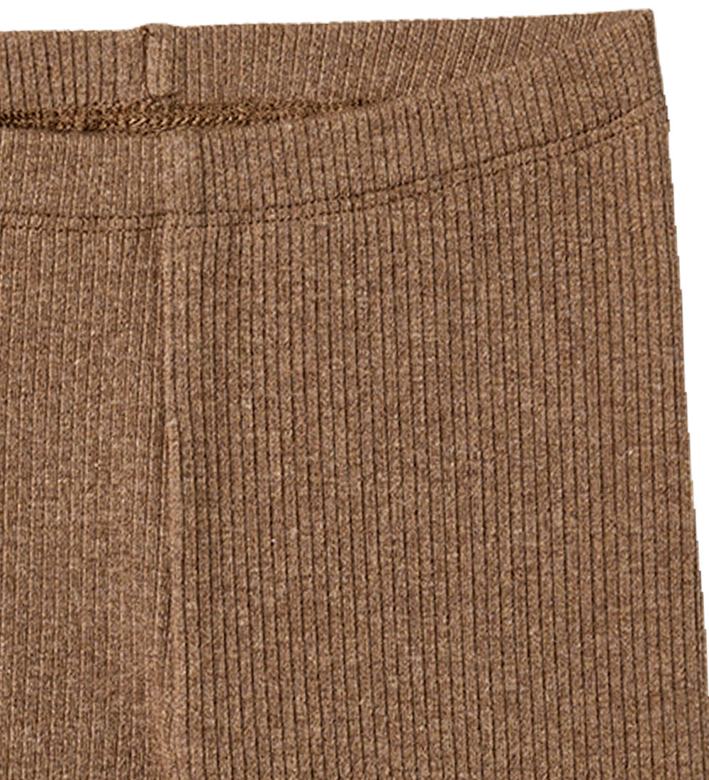Wheat Leggings - Rib - Jules - Coffee Melange