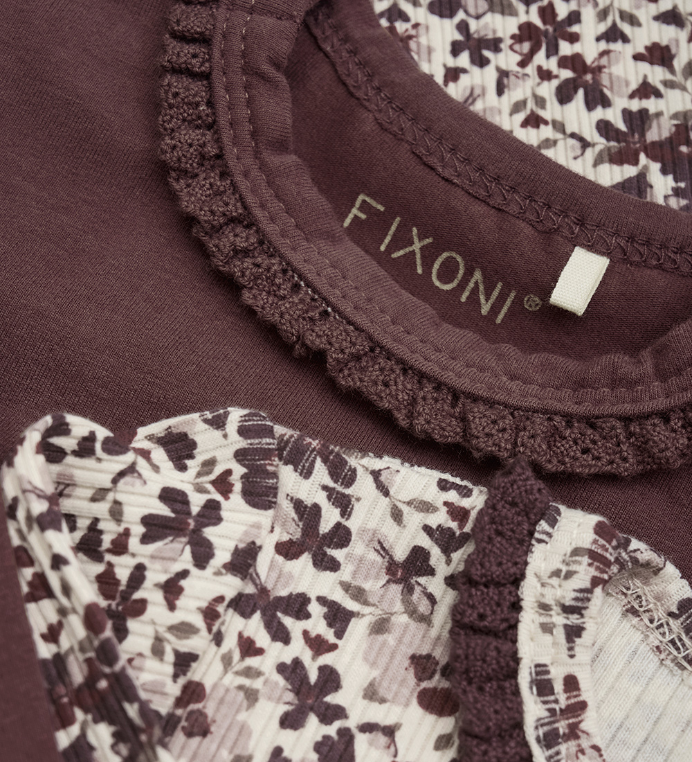 Fixoni Body l/æ - 2-pak - Rib - Huckleberry