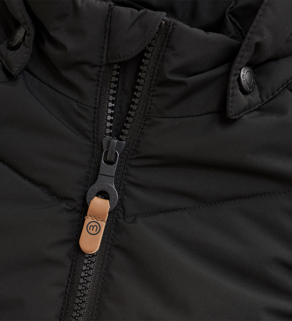 Minymo Dynefrakke - Quilted - Sort