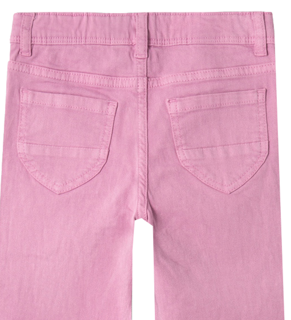 Name It Bukser - Twill - NkfPolly - Fuchsia Pink