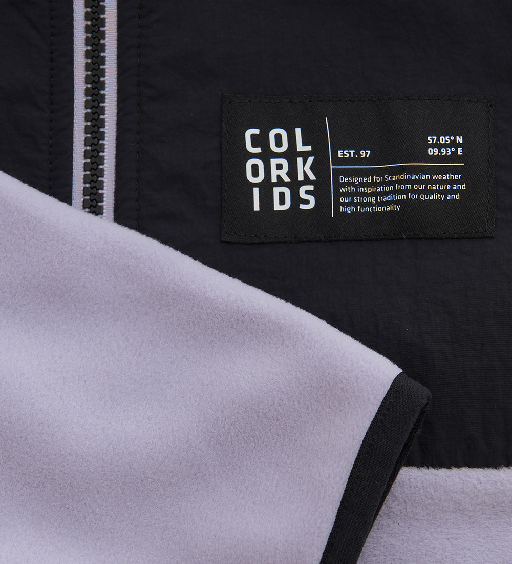 Color Kids Fleecejakke - Languid Lavender