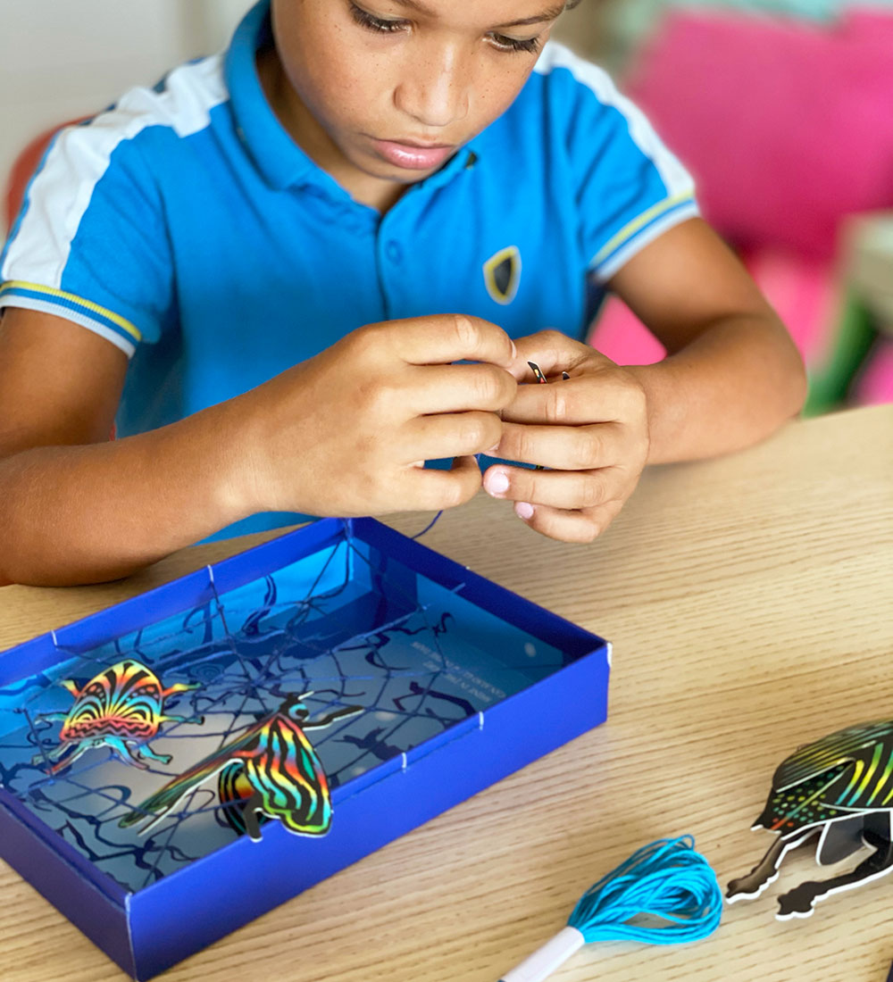 BOX CANDIY Kreasæt - Skrabekort 3D - Totally Creepy Crawly