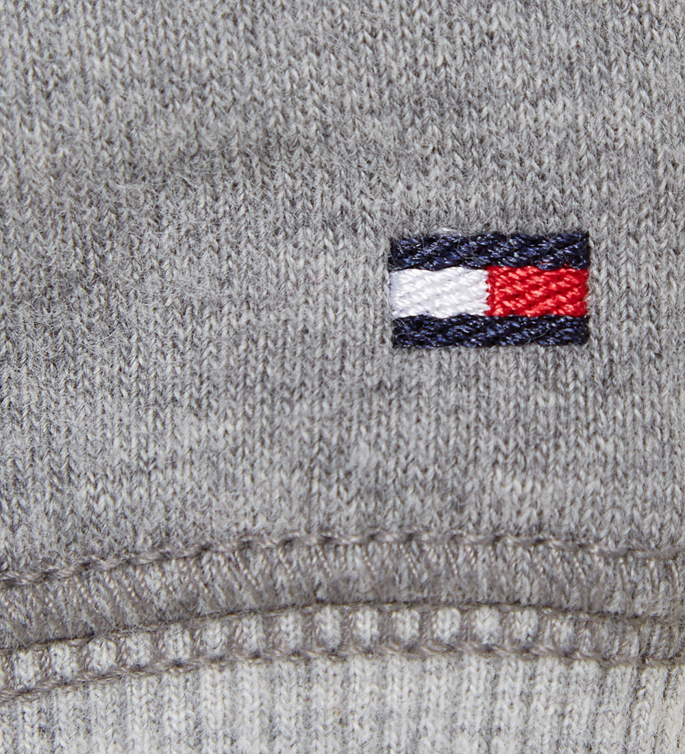 Tommy Hilfiger Sweatshirt - Spliced Printed - Grey Heather Mix
