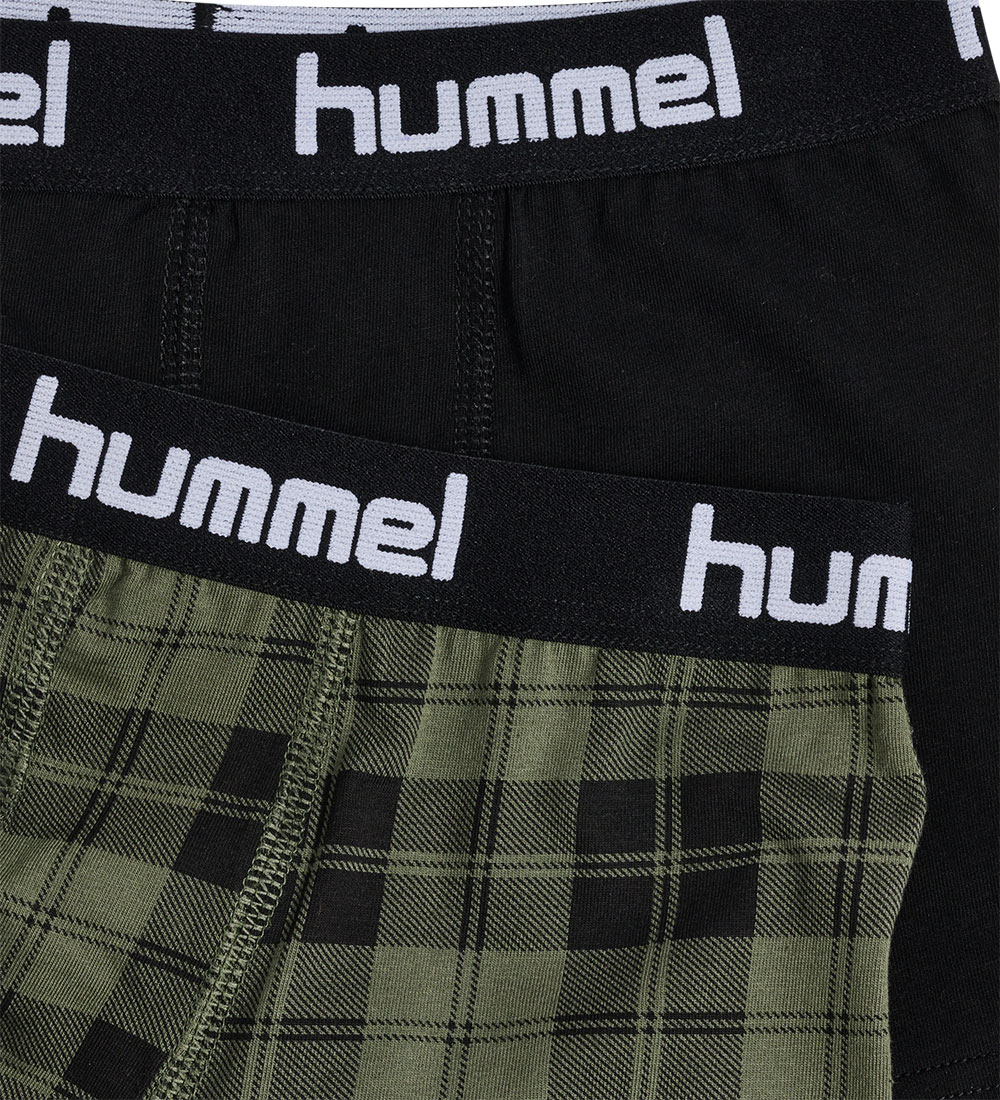 Hummel Boxershorts - hmlNolan - 2-pak - Dusty Olive