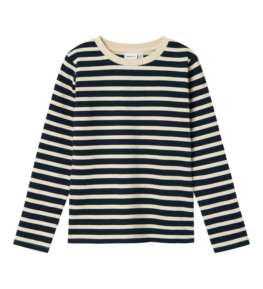 Name it Bluse - NkmRakarsten - Summer Sand/Dark Sapp