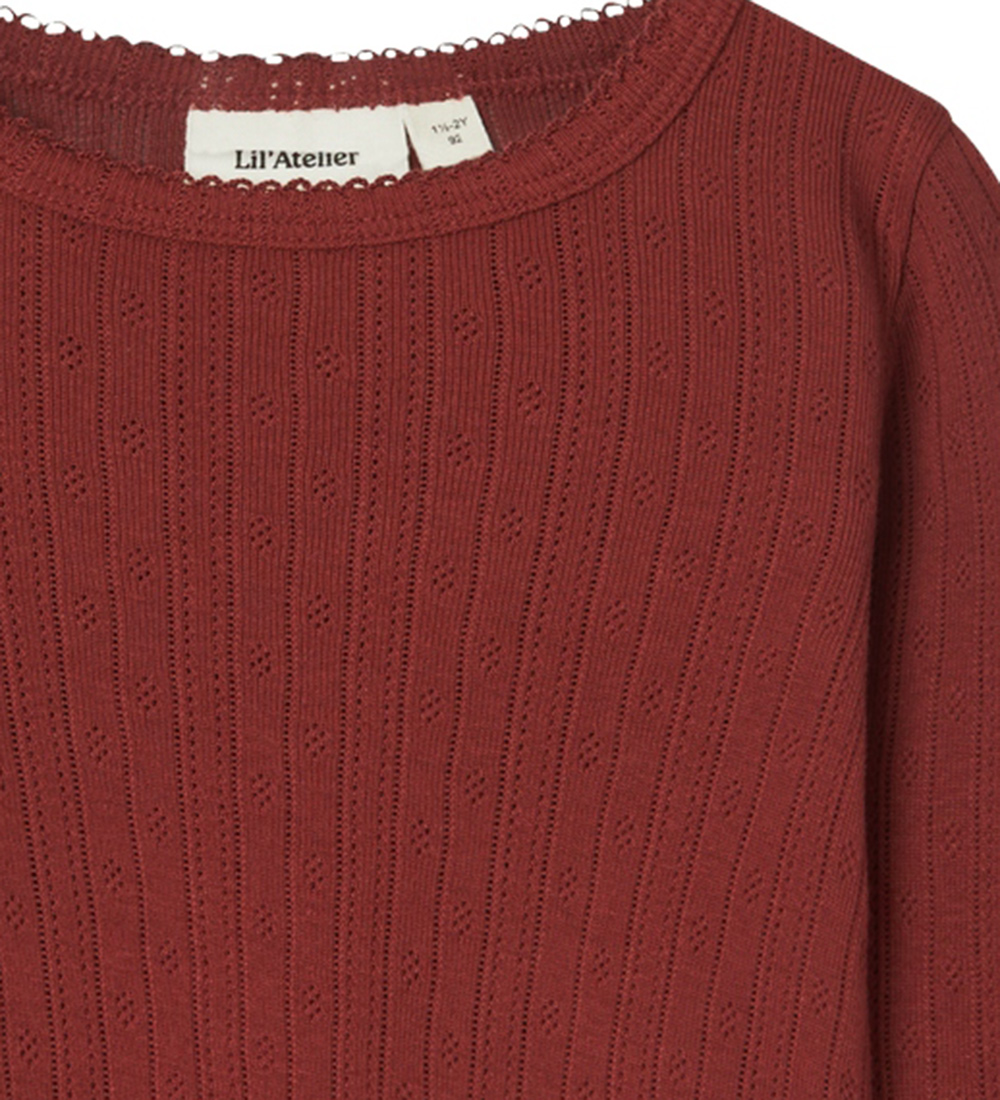 Lil Atelier Bluse - NmfRachel - Spiced Apple