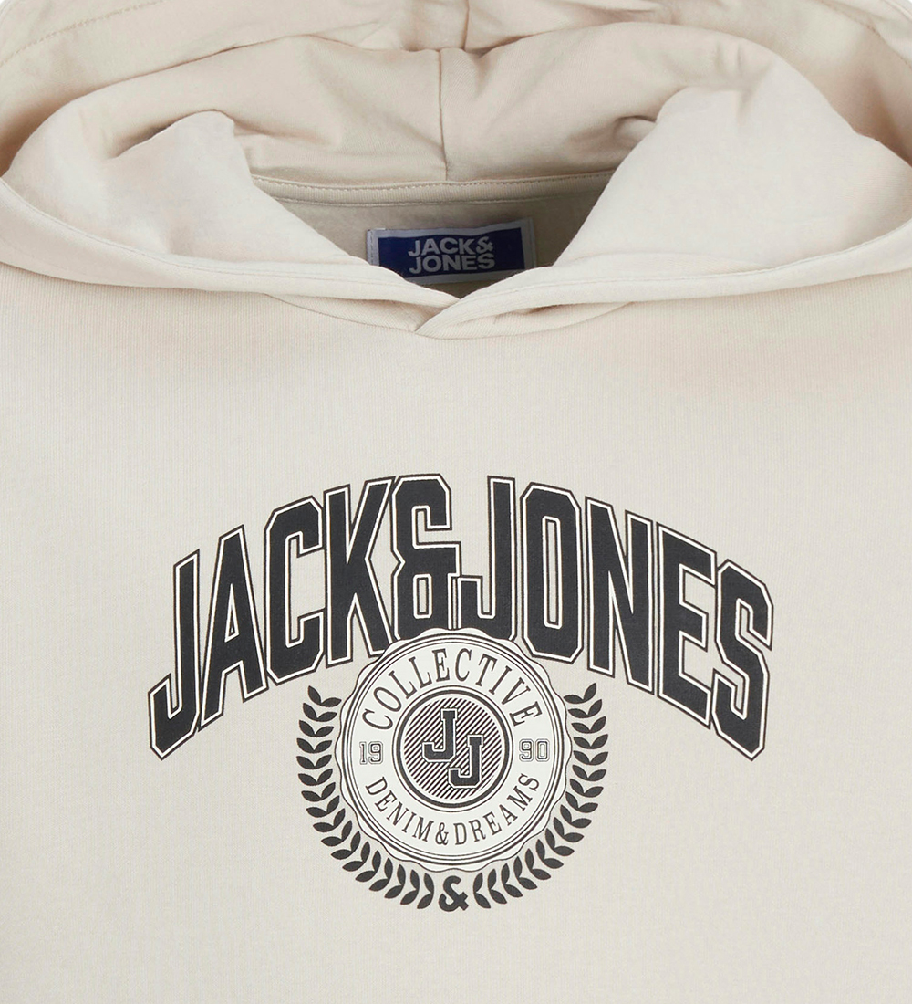 Jack & Jones Hættetrøje - JjKam - Moonbeam