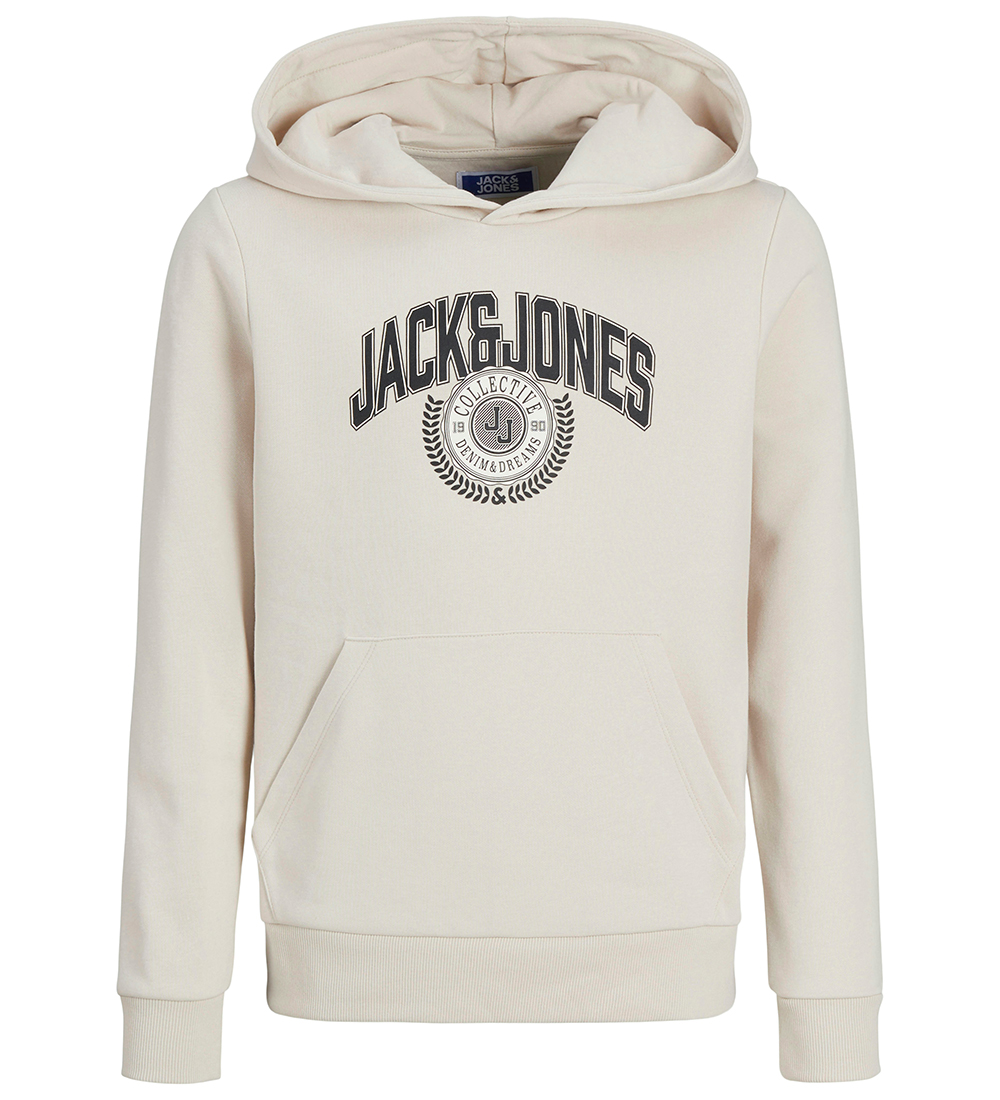 Jack & Jones Hættetrøje - JjKam - Moonbeam