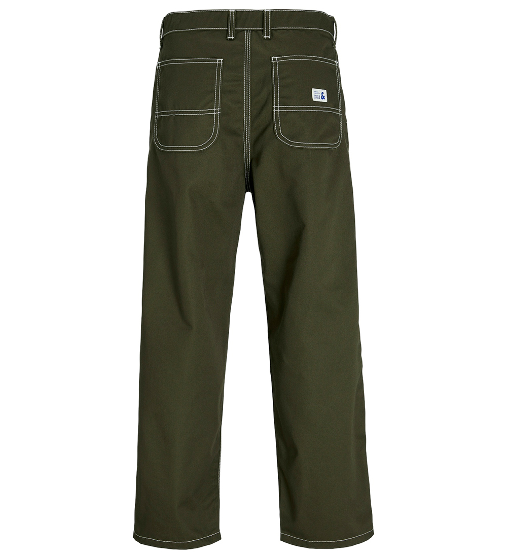 Jack & Jones Bukser - JpstAlex - Worker - Olive Night