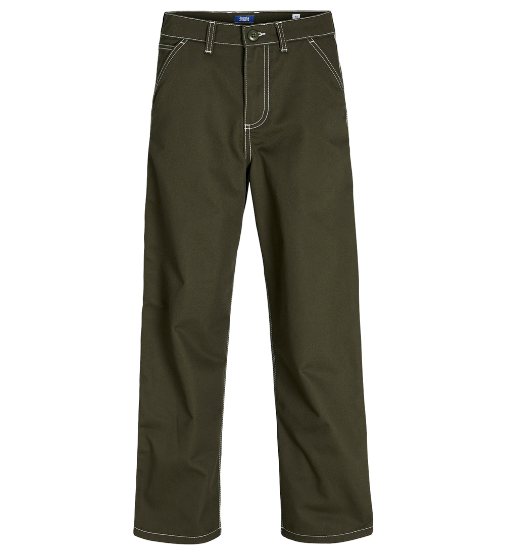 Jack & Jones Bukser - JpstAlex - Worker - Olive Night