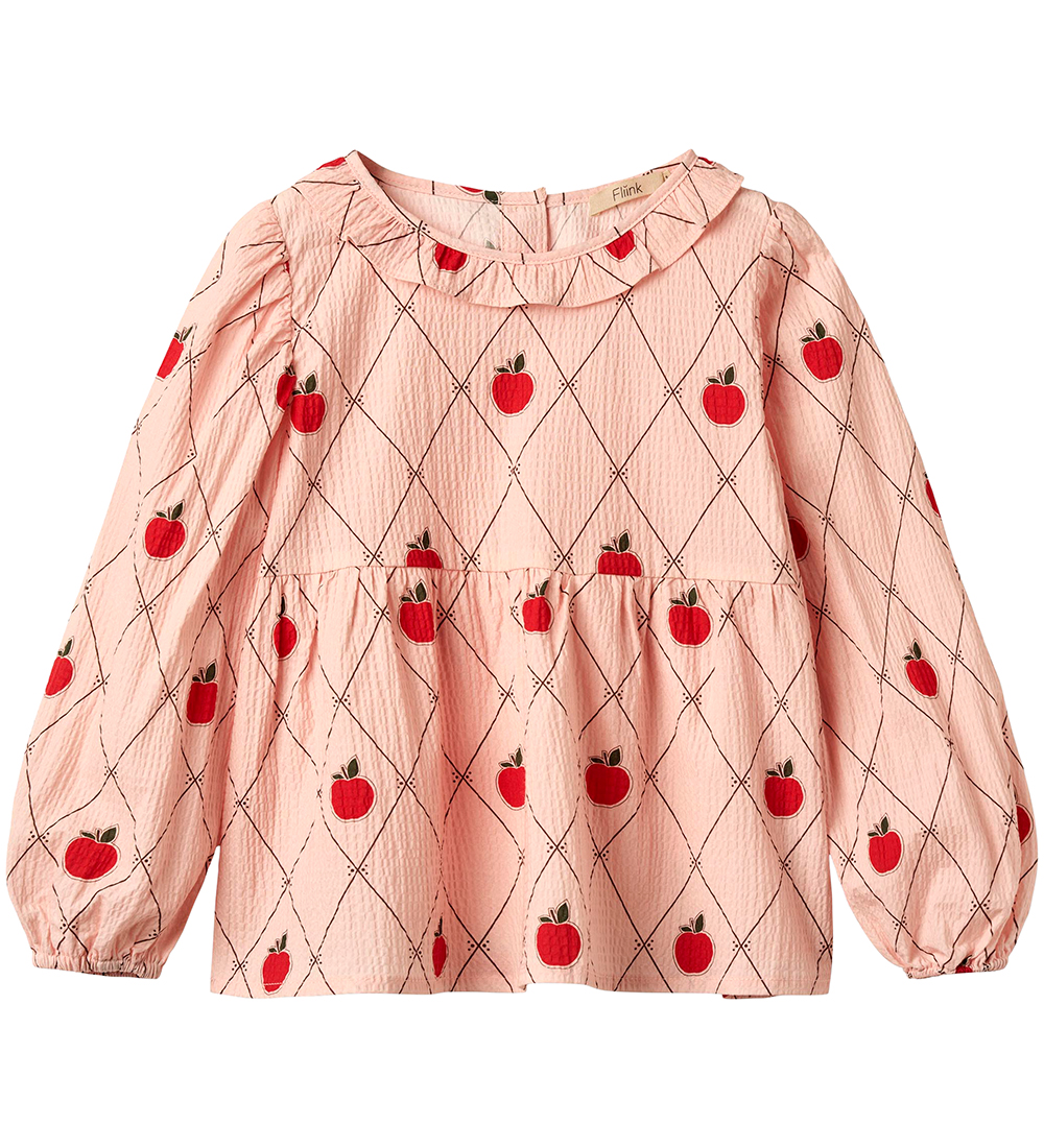 Fliink Bluse - Apple - Peach Whip