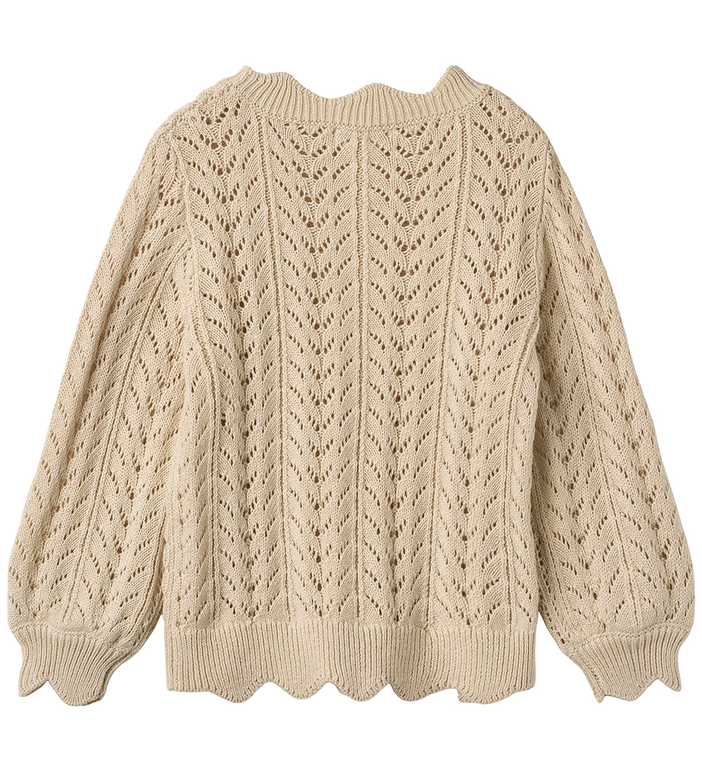 Fliink Bluse - Strik - Nova - Sandshell