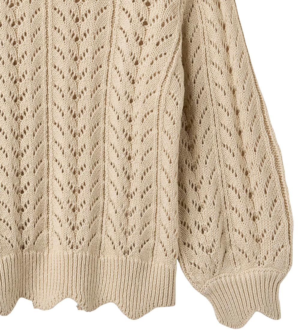 Fliink Bluse - Strik - Nova - Sandshell