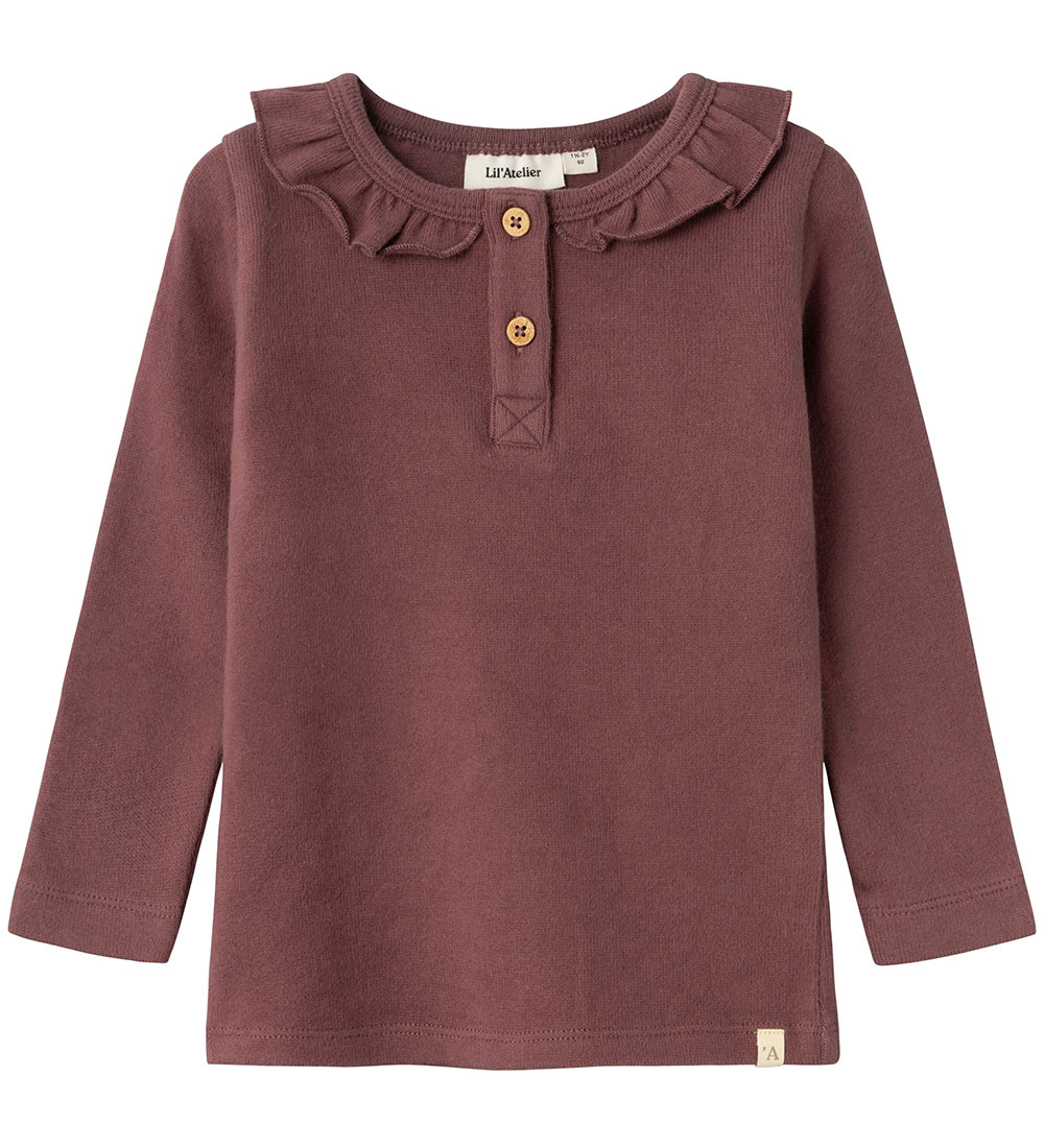 Lil Atelier Bluse - NmfThoro Hou - Rose Brown