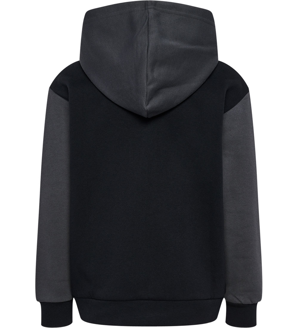 Hummel Cardigan m. Hætte - hmlAlvin - Asphalt