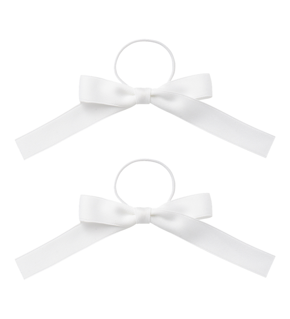 Name It Hårelastik - NmfRena - 2-pak - Bright White