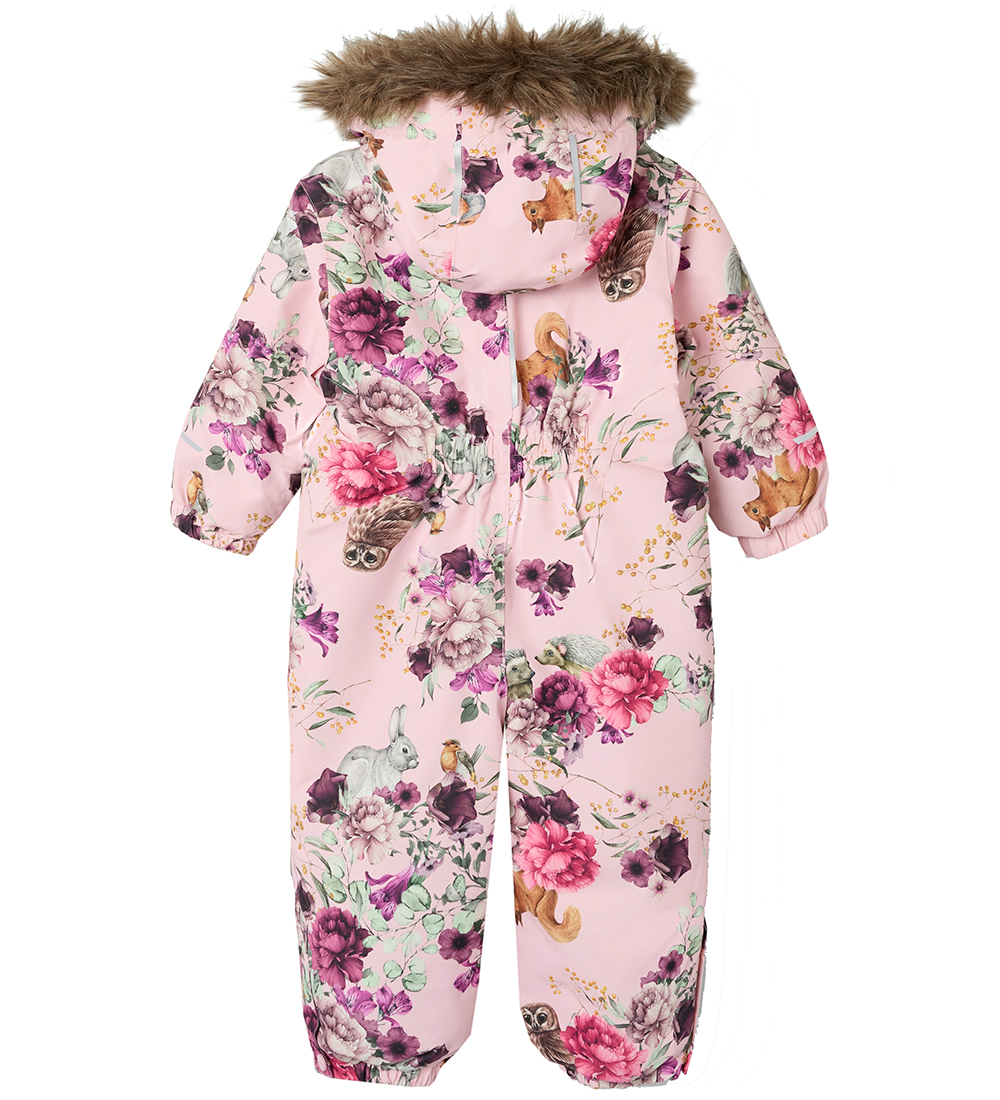 Name It Flyverdragt - NOOS - NmfSnow10 - Parfait Pink/WOODLAND