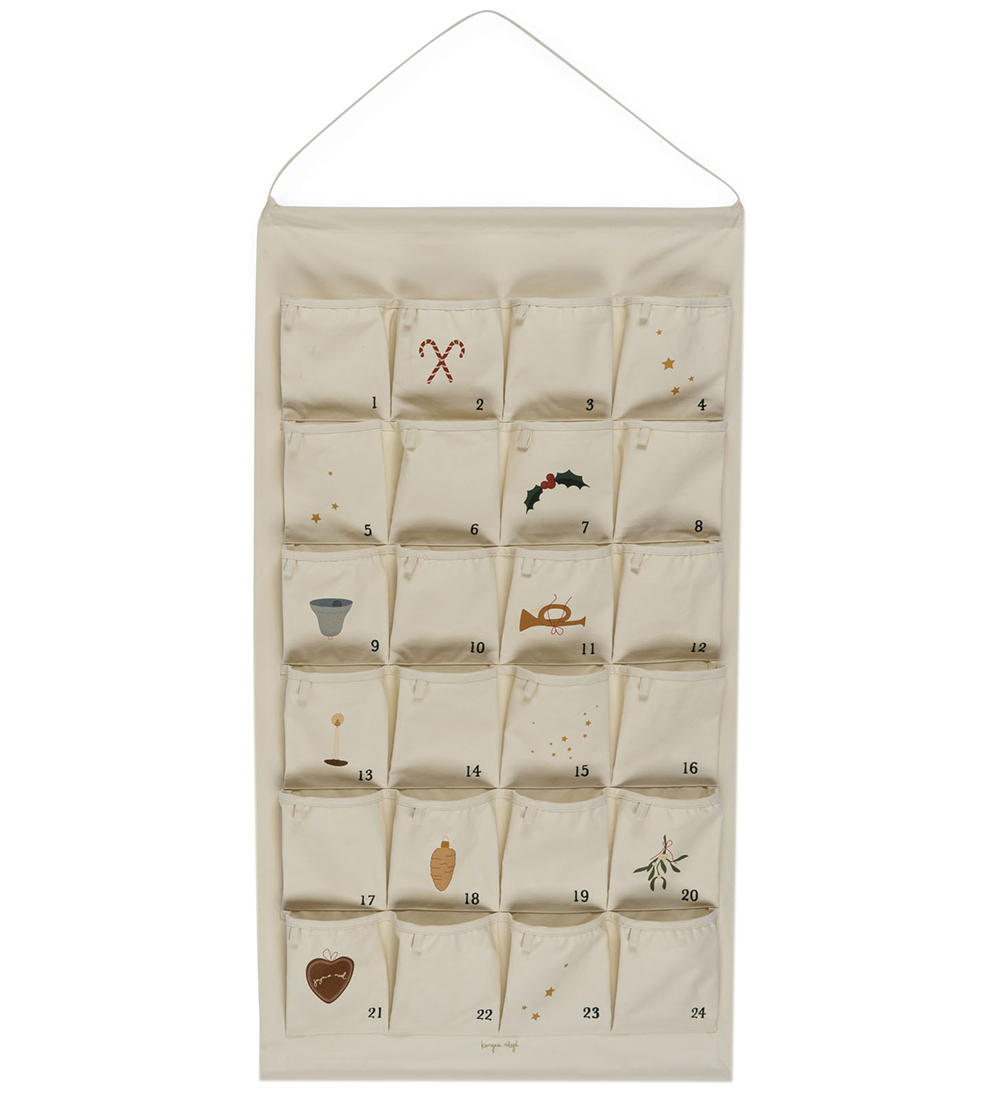 Konges Sløjd Julekalender - 24 Lommer - Noel - Seedpearl