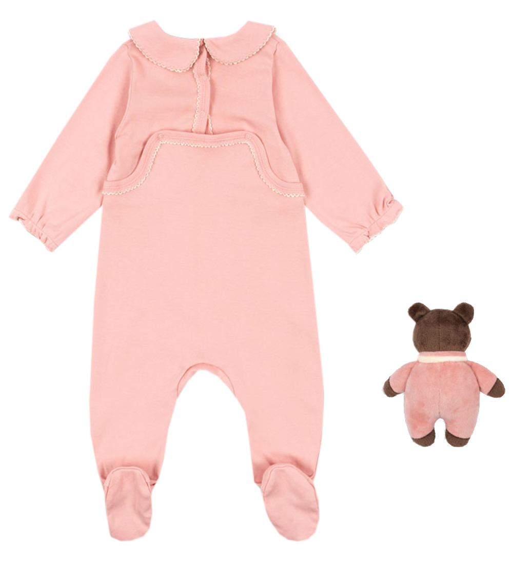 Konges Sløjd Gaveæske - Heldragt/Bamse - Mellow Rose