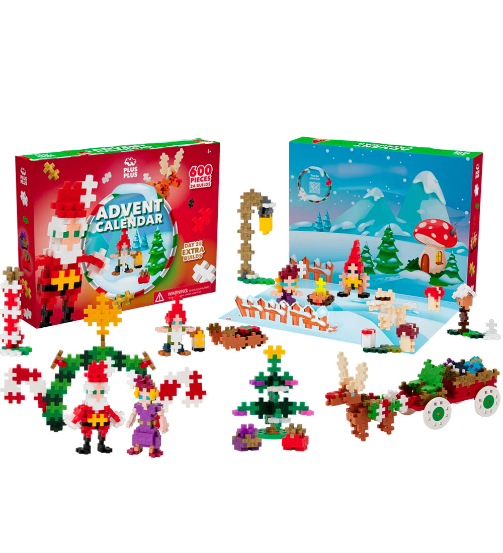 Plus-Plus Julekalender - 600 Dele