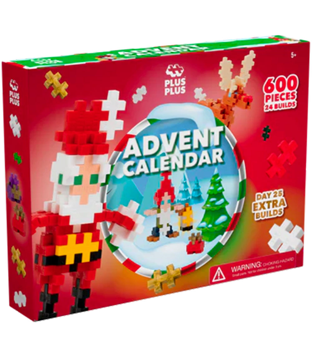 Plus-Plus Julekalender - 600 Dele