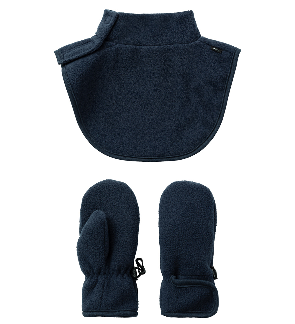 Name It Luffer/Halsedisse - Fleece - NmnMar - Dark Sapphire