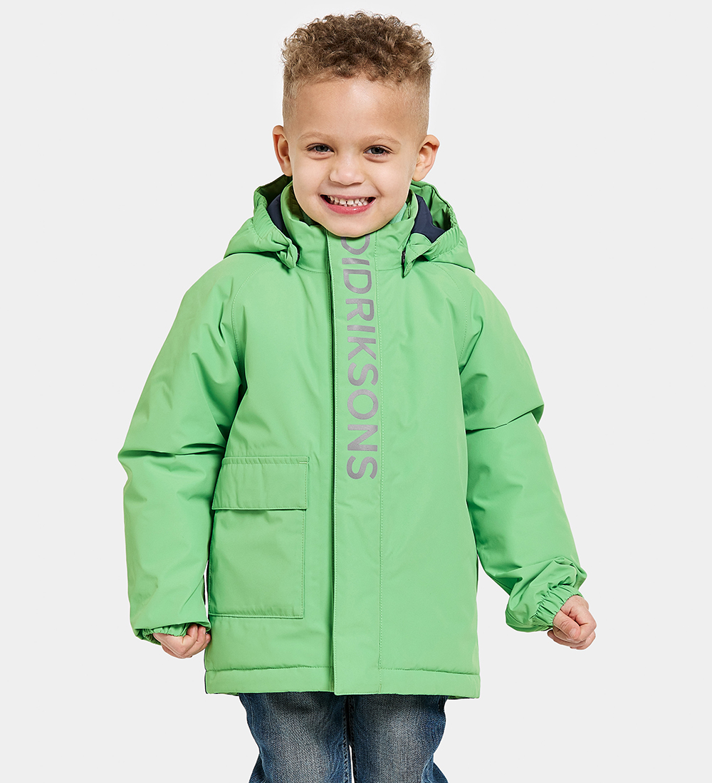 Didriksons Vinterjakke - Talvi - Dusty Lime