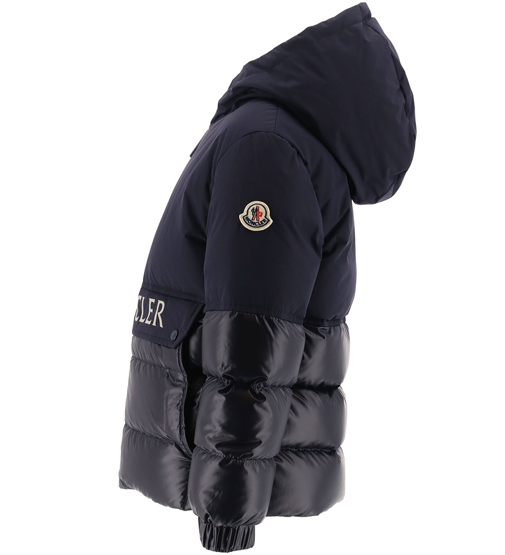 Moncler Dunjakke - Andres - Medium Blue