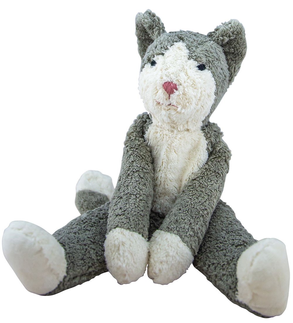 Senger Naturwelt Bamse - Stor - Kat - 40x27 cm - Grå