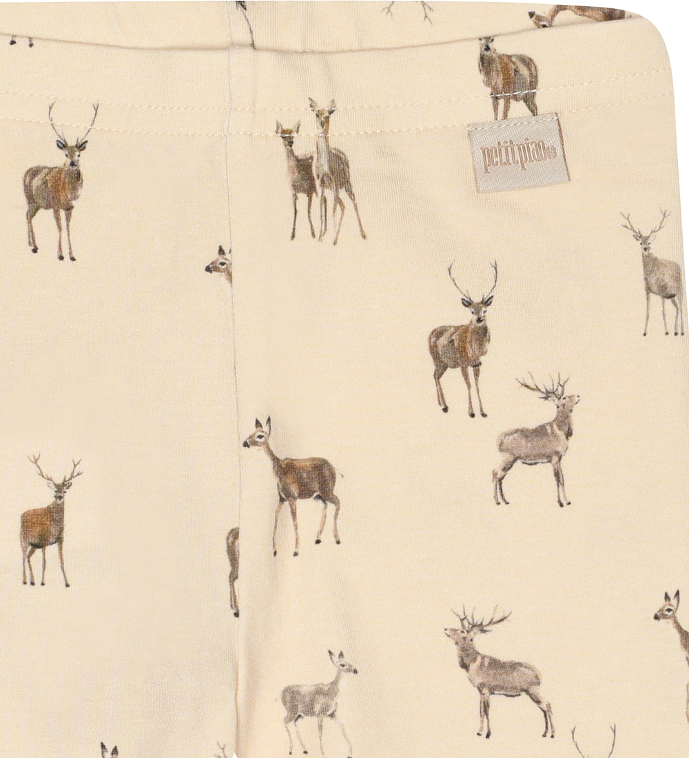 Petit Piao Leggings - Deer AOP