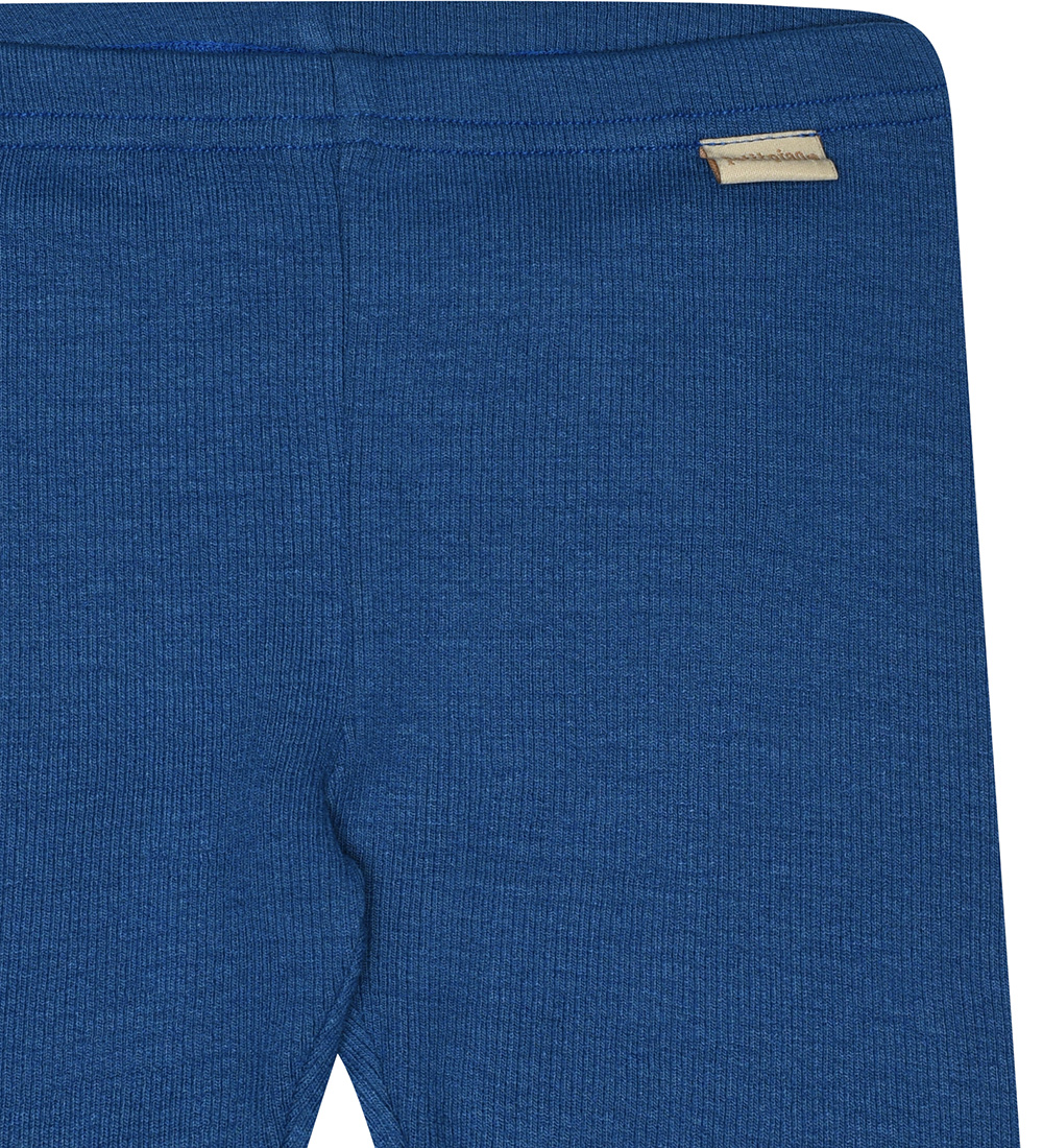 Petit Piao Leggings - Rib - Modal - Deep Cobalt