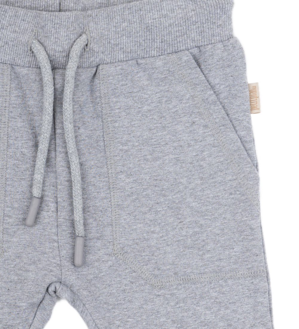 Petit Piao Sweatpants - Light Grey Melange