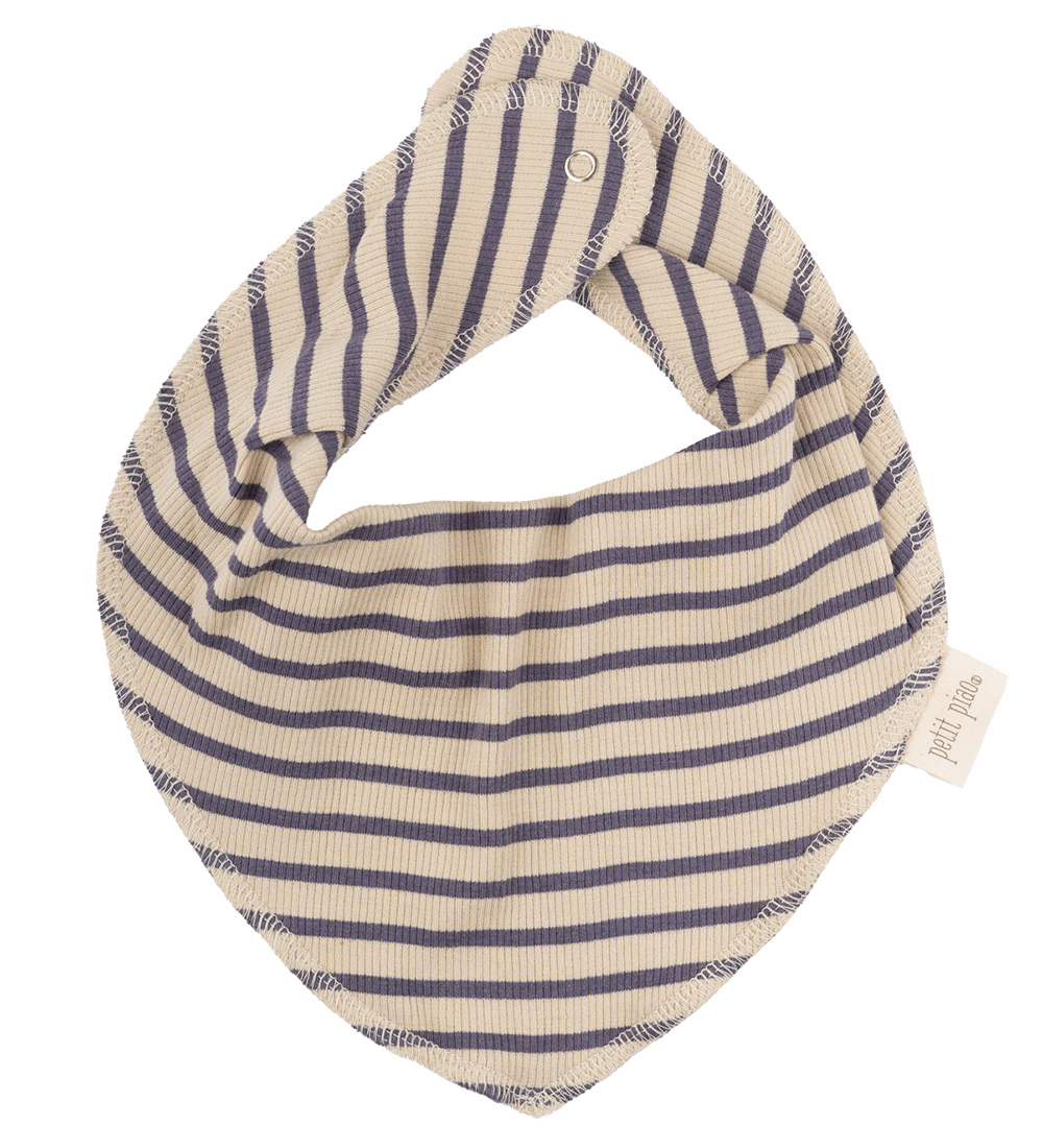 Petit Piao Savlesmæk - Rib - Modal - Dusty Violet/Dark Off White