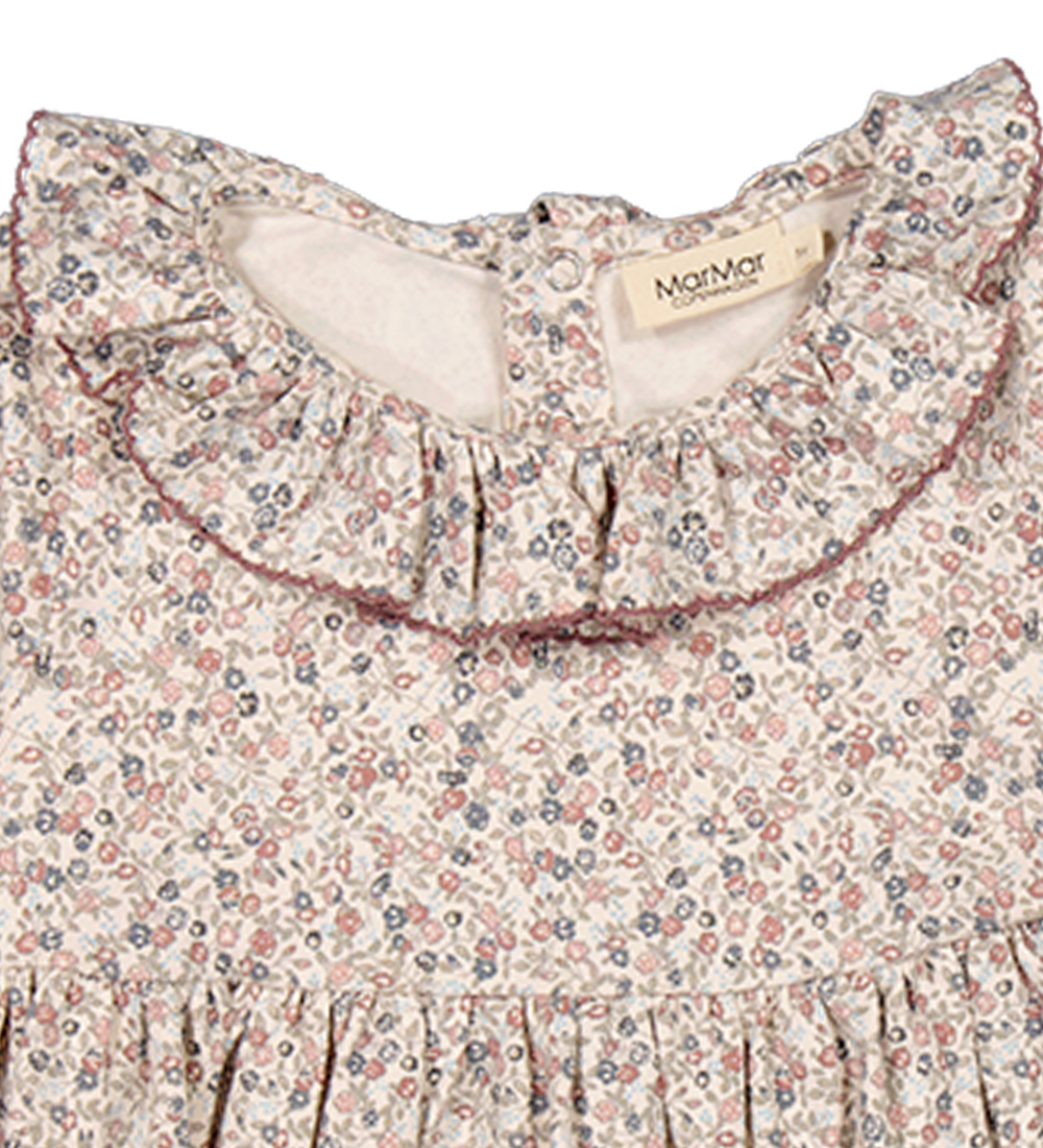 MarMar Bluse - Tiora Frill - Deep Peony