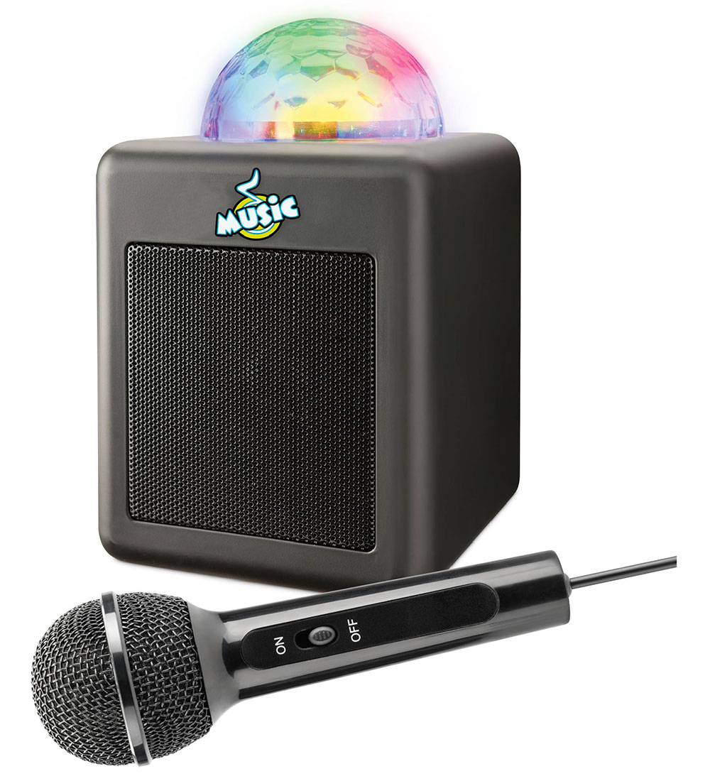Music Karaokesæt - Disco Speaker m. Mikrofon