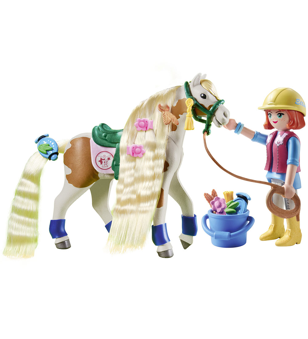 Playmobil Horses Of Waterfall - Ellie m. Hest - 71639 - 33 Dele