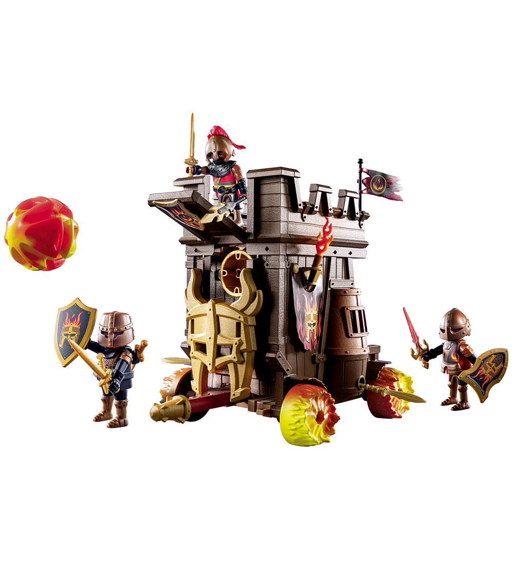 Playmobil Novelmore - Angrebsvogn Med Ildkanon - 71643 - 68 Dele