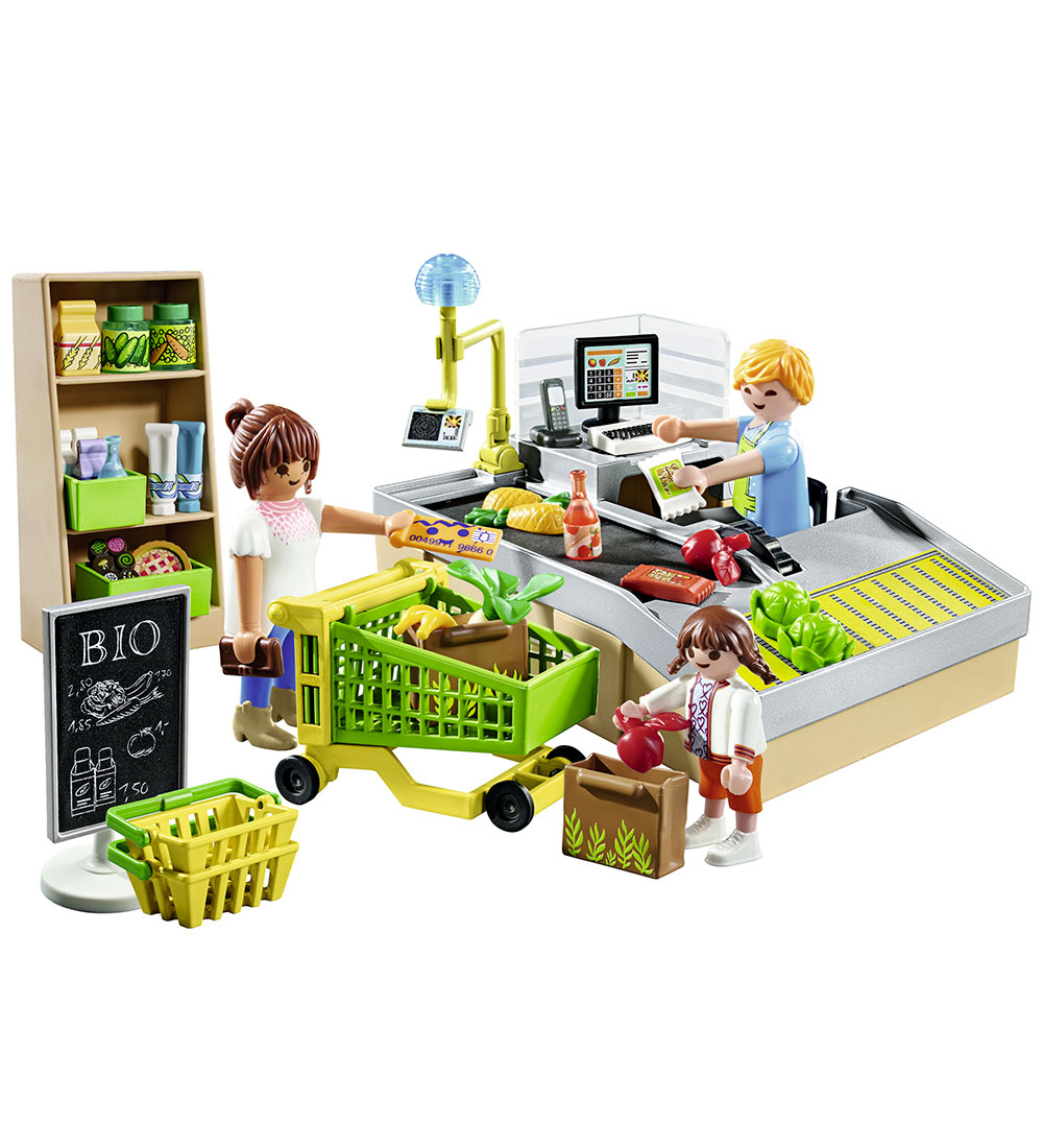 Playmobil My Life - Økologisk Supermarked - 71648 - 65 Dele