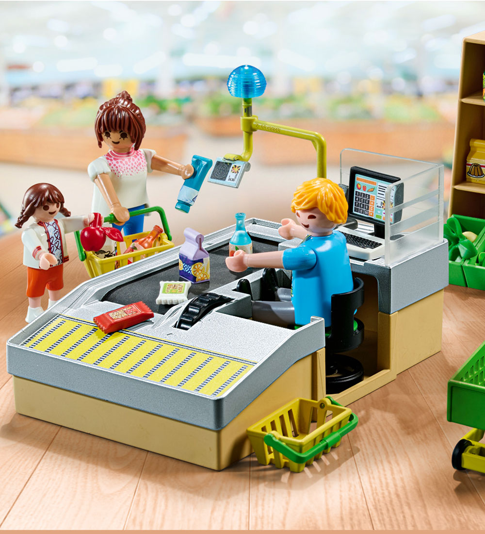 Playmobil My Life - Økologisk Supermarked - 71648 - 65 Dele