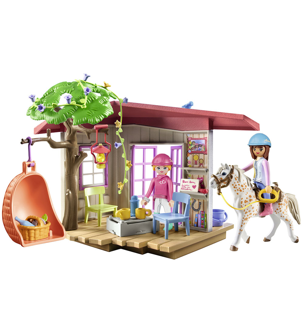 Playmobil Horses Of Waterfall - Klubhus Til Hestefans - 71638 -