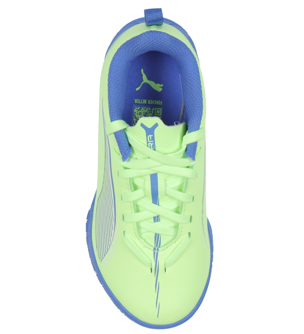 Puma Fodboldstøvler - Ultra 5 Play IT - Fizzy Apple/Blå