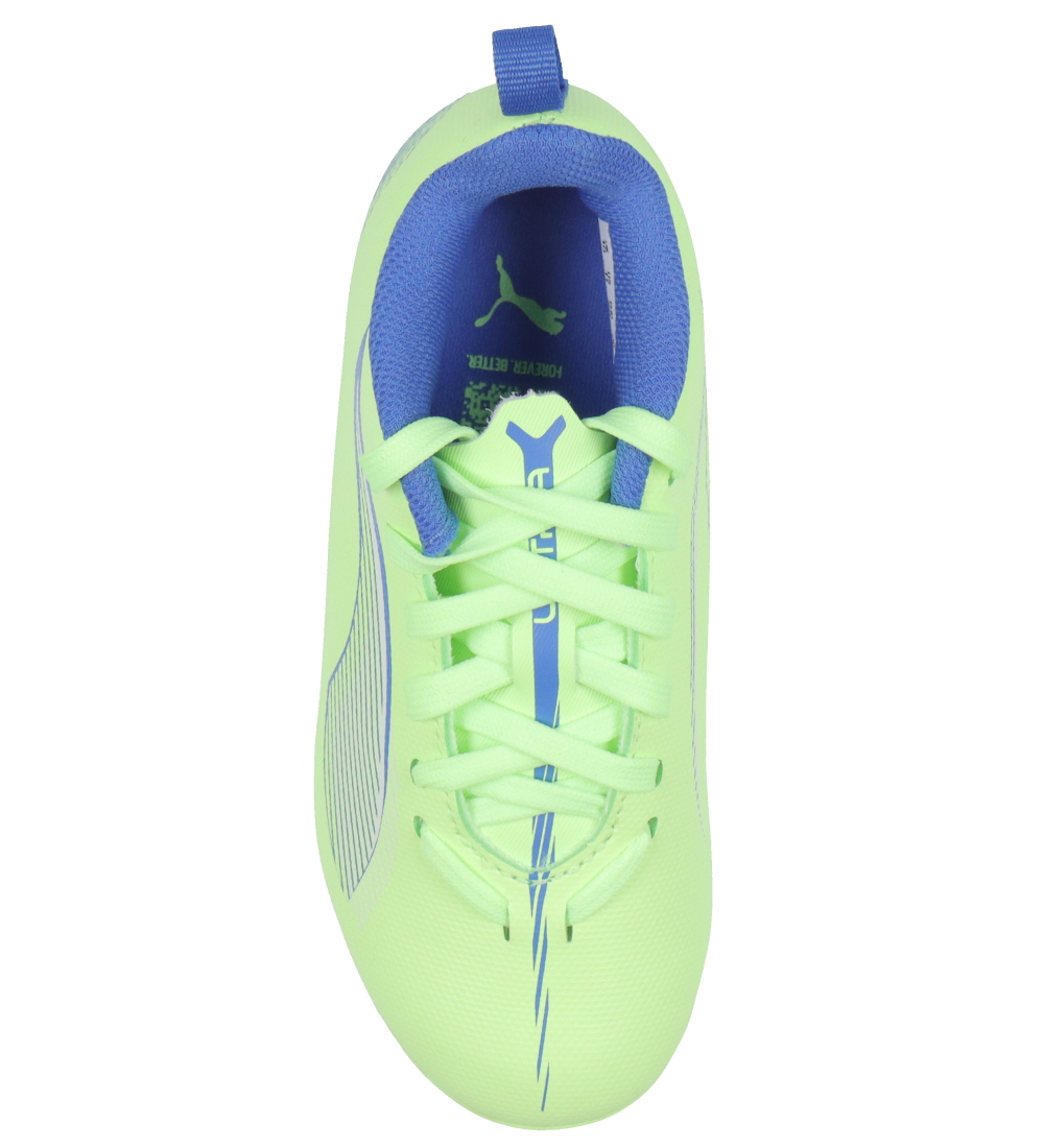 Puma Fodboldstøvler - Ultra 5 Play FG/AG - Fizzy Apple/Blå
